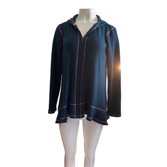 Matilda Jane womens Be Present Full Zip Hoodie Size M - Picture 1 of 7